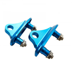 Accel, adapter zrcátek, Suzuki GSXR, modrá barva