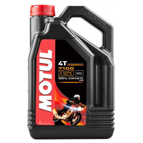 Motul, motorový olej 7100 4T 20W50 4L (Syntetic)