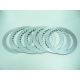 Nachman, spojkové plechy Yamaha YZ250 93-16, YFM700 RAPTOR 06-16, YZF450 07-16 (141,9X105,4X1,5X30T)-7X (7 ks.) (P