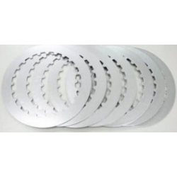 Nachman, spojkové plechy KTM SXF250 06-12, EXCF250 07-16, Kawasaki KDX200/220 95-06 (124,8X90,3X1,4X24T)-7X (PS072A