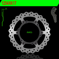 NG, přední brzdový kotouč, s adaptérem 270mm Husaberg TE/FE '14-'18, Husqvarna TC/TE/FC/FE 125/510 '14-'17, KTM SX/EXC/SXF/EXCF