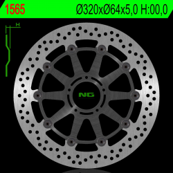 NG, přední brzdový kotouč, KTM SUPERDUKE 1290 14-18 (320X64X5,0mm) (5X8,5mm)