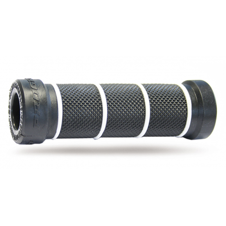 Progrip, gripy PG866 CUSTOM CHOPPER (22+25mm, dél.130mm), stříbrná barva