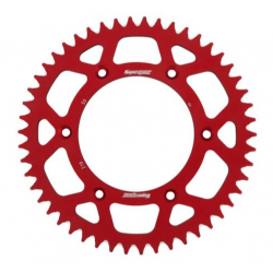 Supersprox, rozeta duralová 7075-T6 (ERGAL) 289 48 Honda CR/CRF '83-'16 (JTR210.48), červená barva,