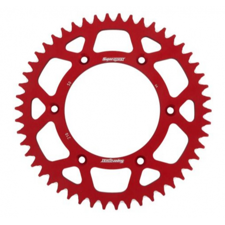 Supersprox, rozeta duralová 7075-T6 (ERGAL) 289 48 Honda CR/CRF '83-'16 (JTR210.48), červená barva,