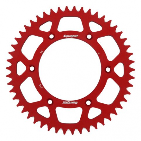 Supersprox, rozeta duralová 7075-T6 (ERGAL) 289 50 Honda CR/CRF/XR '83-'16 (JTR210.50), červená barva,