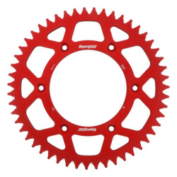 Supersprox, rozeta duralová 7075-T6 (ERGAL) 289 51 Honda CR/CRF '83-'16 (JTR210.51), červená barva,