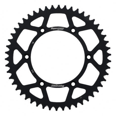 Supersprox, rozeta duralová 7075-T6 (ERGAL) 270 50 Yamaha YZ/YZF '99-'18 (JTR251.50) (JTR245/2.50), černá barva,