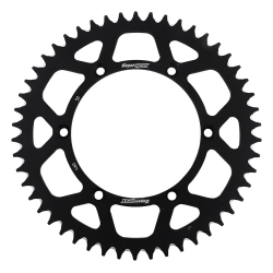 Supersprox, rozeta duralová 7075-T6 (ERGAL) 489 50 Kawasaki KX/KXF 84-18 (JTR460.50), černá barva,