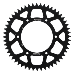 Supersprox, rozeta duralová 7075-T6 (ERGAL) 899 52 KTM SX/EXC (JTR897.52), černá barva,