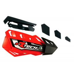 Racetech, náhradní plasty pro kryty páček FLX / ALU / ATV červená barva