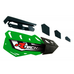 Racetech, náhradní plasty pro kryty páček FLX / ALU / ATV zelená barva