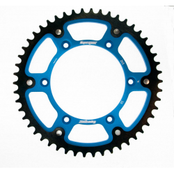 Supersprox, rozeta 270 49 STEALTH (ocelová / duralová) Yamaha YZ/YZF '99-'18, modrá barva,