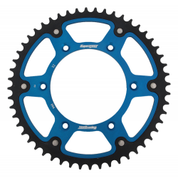 Supersprox, rozeta 899 52 STEALTH (ocelová / duralová) KTM SX/EXC/EXCF/SXF, Husqvarna TE/TC/FE/TC '16- (JTR897.52), modrá barva