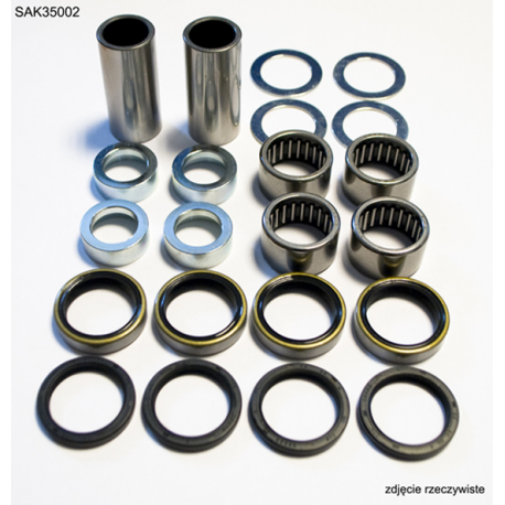 Bearing Worx, sada ložisek zadní vidlice, KTM SX/EXC/XCF/SXF 04-16, Husaberg, Husqvarna (28-1168) SAK40002,SAK60004