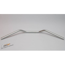 Accel, alu řididítka STREET (22,2mm), nízká, stříbrná barva