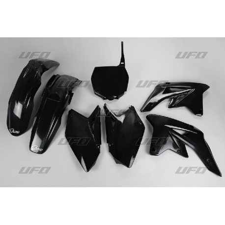 UFO, sada plastů, Suzuki RMZ 250 '07-'09 černá barva (SU407E001)