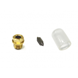 Nachman, jehlový ventil + sedlo, MIKUNI VM26/26 1,5 ( závit 9mm, klíč 10mm )