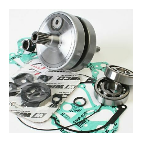 Wiseco, kliková hřídel Honda CRF 250R '04-'09 (s ložisky klikovky + sada těsnění a gufer na spodek motoru) (HR4083
