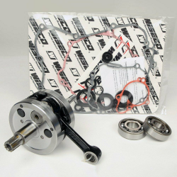 Wiseco, kliková hřídel, KTM SX 85 `03-15 (sada s ložisky, gufery a těsněním na spodek motoru)