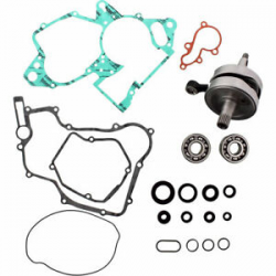 Wiseco, kliková hřídel, Honda CR 125 05-07 (sada s ložisky, gufery a těsněním na spodek motoru)