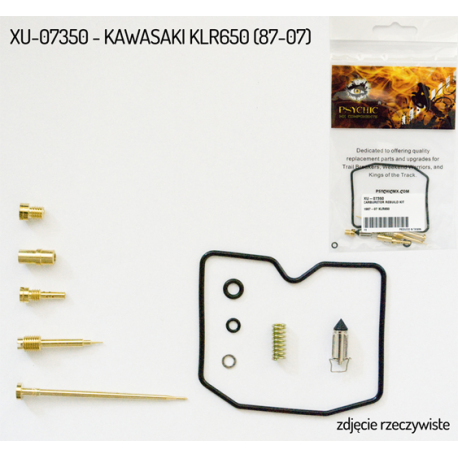 Nachman, opravná sada karburátoru, Kawasaki KLR 650 '87-'07 (PSYCHIC)(26-1099)