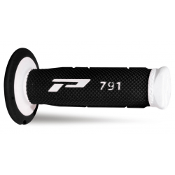 Progrip, gripy PG791 Off Road (22+25mm, dél.115mm), barva bílá/černá (dvousměs.) (791-137)