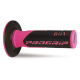 Progrip, gripy PG801 Off Road (22+25mm, dél.115mm), barva růžová/černá (dvousměs.) (801-297)