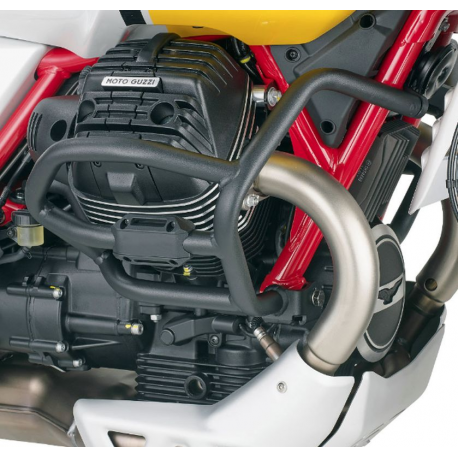 Kappa, padací rámy, MOTO GUZZI V85 TT (2019), černá barva