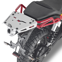 Kappa, nosič centrálního kufru, MOTO GUZZI V85 TT (2019) hliníkový Monokey