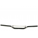 Accel, alu řidítka s hrazdou (22,2mm) MX typ Yamaha YZ, nízká, černá barva (šířka 810mm, výška 65mm)