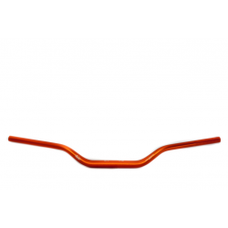 Accel, alu řidítka (28,6mm) TAPER MX typ KTM ALL (7075-T6) ERGAL, oranžová barva (šířka 802mm, výška 87mm)