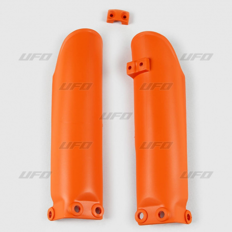 UFO, kryty přední vidlice, KTM SX 65 '02-'20 oranžová barva