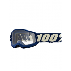 100%, MX brýle Accuri 2 YOUTH Goggle DEEPMARINE, barva žlutá granátová, čiré sklo