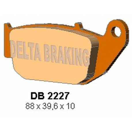 Delta Braking, brzdové desky KH629 Honda CBR 125 - nahrazuje DB2227MX-D a DB2227QD-D