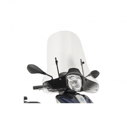 Kappa, montážní sada plexi, 5612AK, 5612SK I 5606AK Piaggio Beverly 125ie-300ie-350 (10-19), Medley 125-150 (16-19)