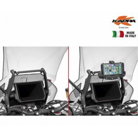 Kappa, hrazdička pro montáž brašny nebo držáku GPS / Smartphonu, KTM 1290 Super Adventure R (17-19), 1290 Super Adventure S (17