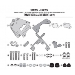 Kappa, nosič centrálního kufru, BMW F 850GS Adventure (19) hliníkový Monokey