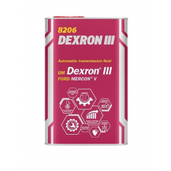 Mannol, DEXRON III AUTOMATIC PLUS - převodový olej 1L -, plechový obal (8206)