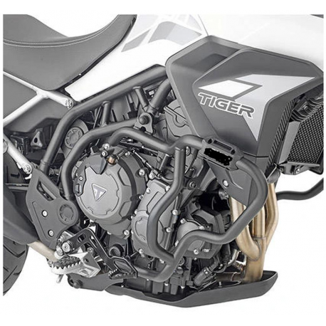 Kappa, padací rámy, Triumph Tiger 900 (20), černá barva