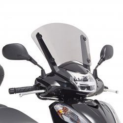 Kappa, plexištít, Honda SH 300i (15-19) 27 x 42 cm, kouřový