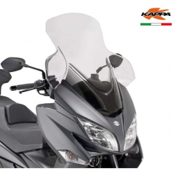 Kappa, plexištít, Suzuki Burgman 400 (17-19) 75 x 76 cm, čirý