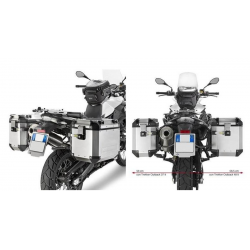 Kappa, nosiče bočních kufrů Monokey, CAM SIDE BMW F 650 GS / F 800 GS (08-17), F 700 GS (13-17) - pro kufry KFR K'FORCE ALU