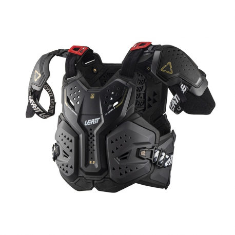 Leatt, hrudní chránič Chest Protector 6.5 PRO Graphene, černá barva, velikost L/XL