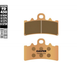 Galfer, brzdové desky KH606 KTM DUKE 12/200/390 11-13, BMW G 310GS/R 16- Sintered (zlaté) Street, přední