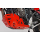 CrossPro, duralový kryt pod motor, Yamaha XTZ 690 TENERE 700 '19 - '20, červená barva (EURO 4)