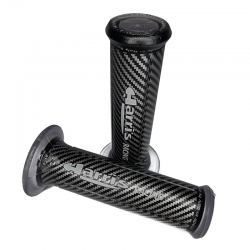 Harri's, gripy 01687-CRA (120 mm/22mm), carbon barva