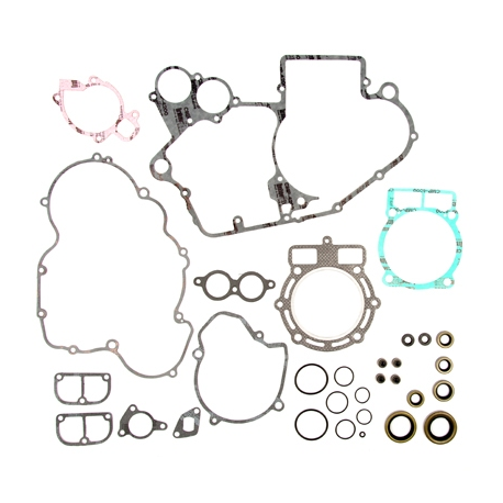 ProX, kompletní sada těsnění a gufer motoru, KTM SX 450 03-06, SX / EXC 520 '00-'02, SX / EXC 525 '02-'07