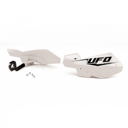 UFO, chrániče páček, VIPER 2 bílá barva (s montážní sadou 22mm)