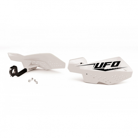 UFO, chrániče páček, VIPER 2 bílá barva (s montážní sadou 22mm)